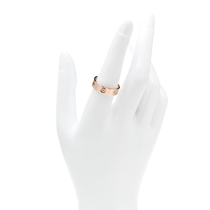 Cartier 18K Pink Gold 5.5mm LOVE Ring 57 8 2 of 5