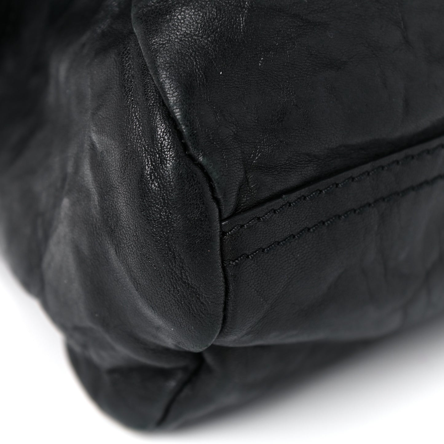 Tumbled Sheepskin Mini Pandora Black