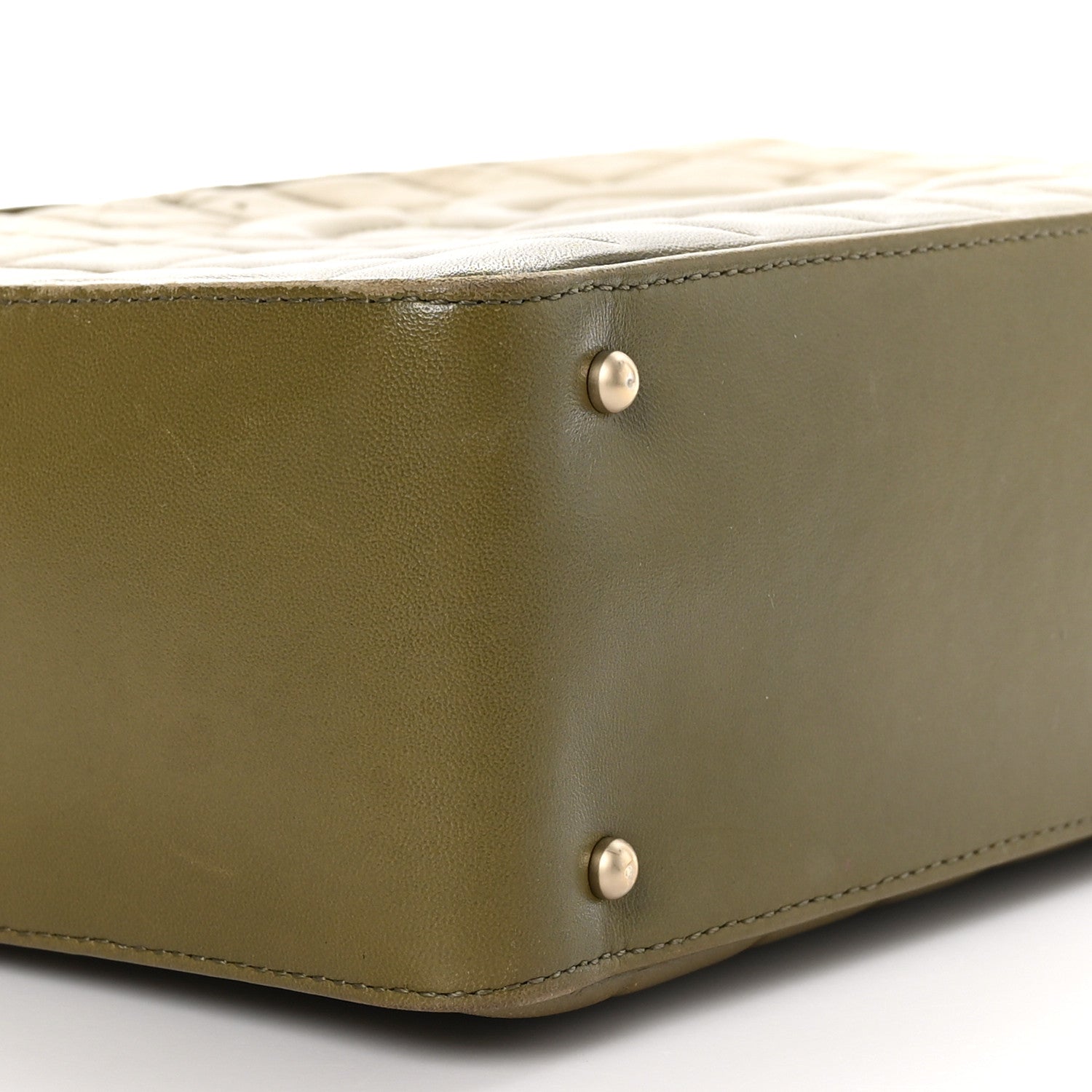 Chanel Lambskin Quilted Medium Chocolate Bar Shoulder Bag Beige 8 of 10