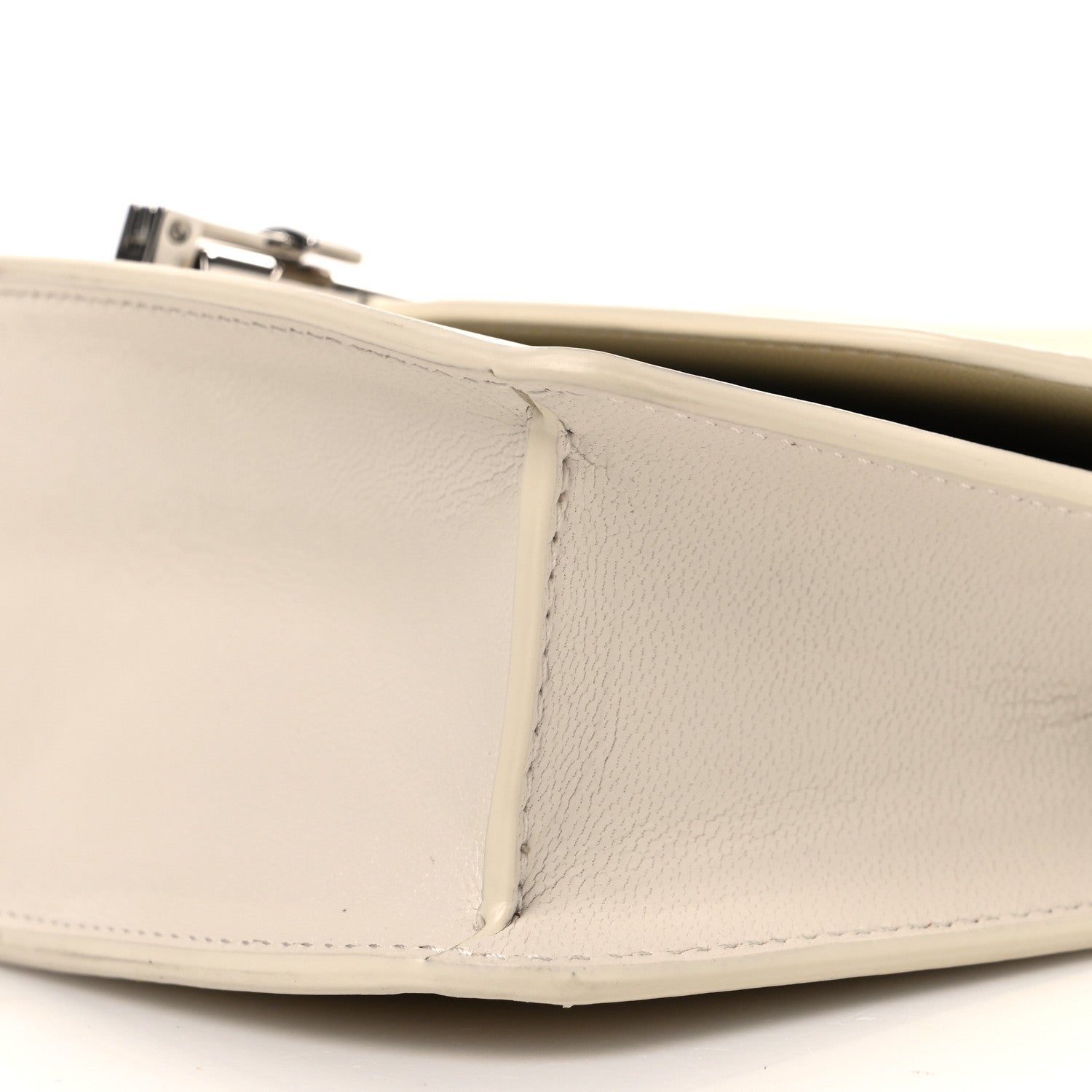 The Row Smooth Calfskin The Sofia E/W Crossbody Ivory 9 of 10