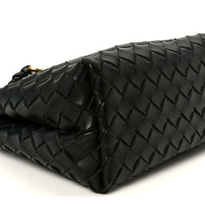 Bottega Veneta Nappa Intrecciato Small Andiamo Shoulder Bag Black 10 of 11