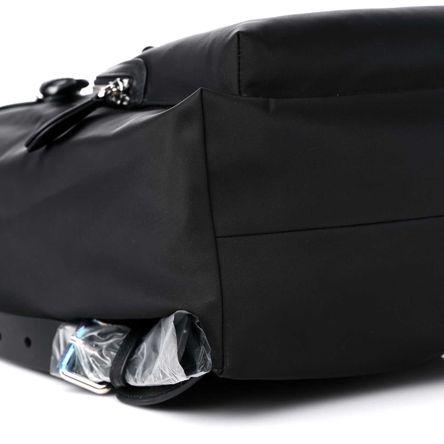 Burberry Nylon Logo Print Backpack Black 7 of 8