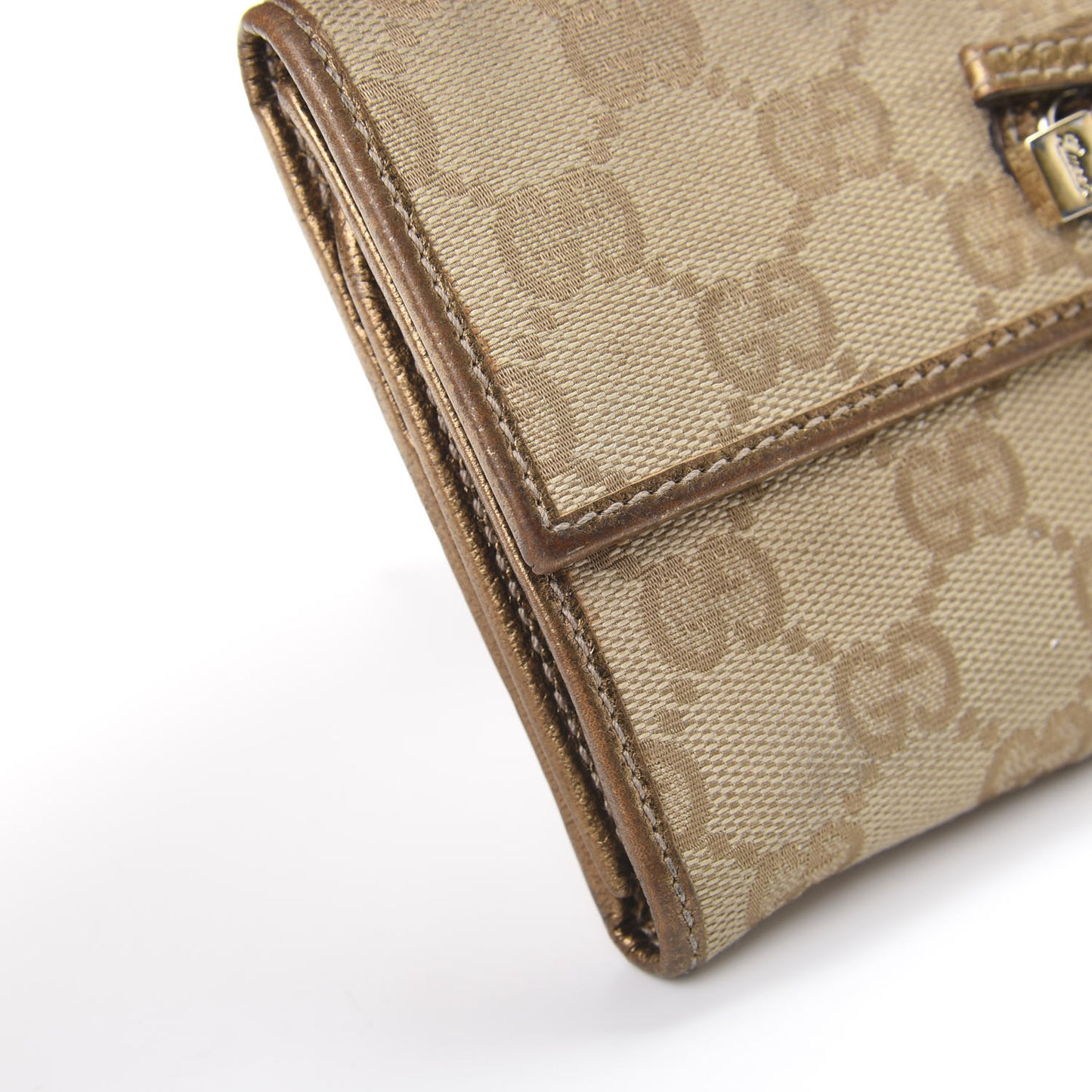 Monogram Princy Continental Wallet Gold