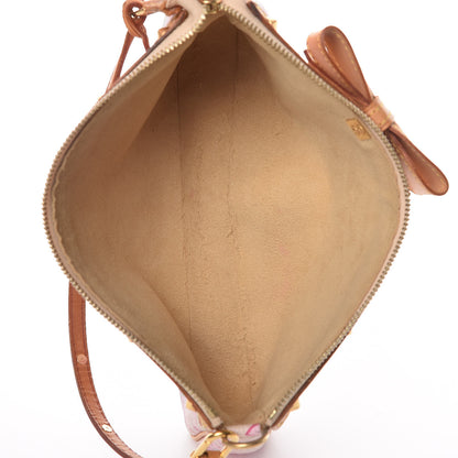 Louis Vuitton Monogram Cherry Blossom Pochette Accessories Pink 7 of 13