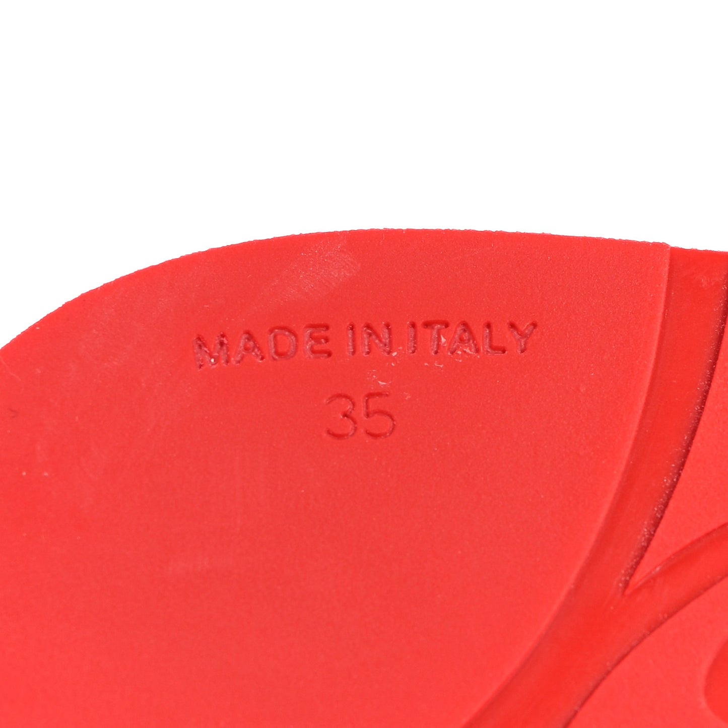 Rubber Spike Loubi Donna Flip Flop 35 Black