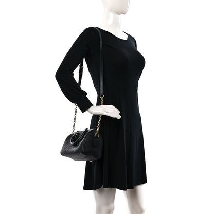 Louis Vuitton Empreinte Monogram Giant Speedy Bandouliere 20 Black 2 of 10