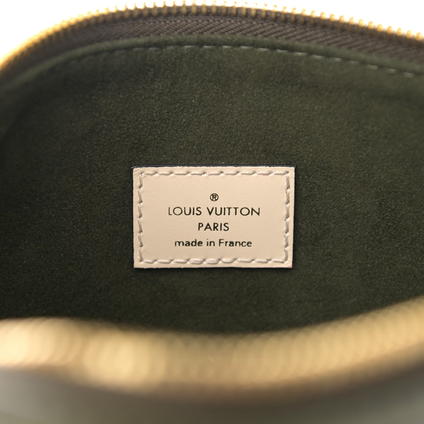 Damier Ebene Calfskin Maida Khaki
