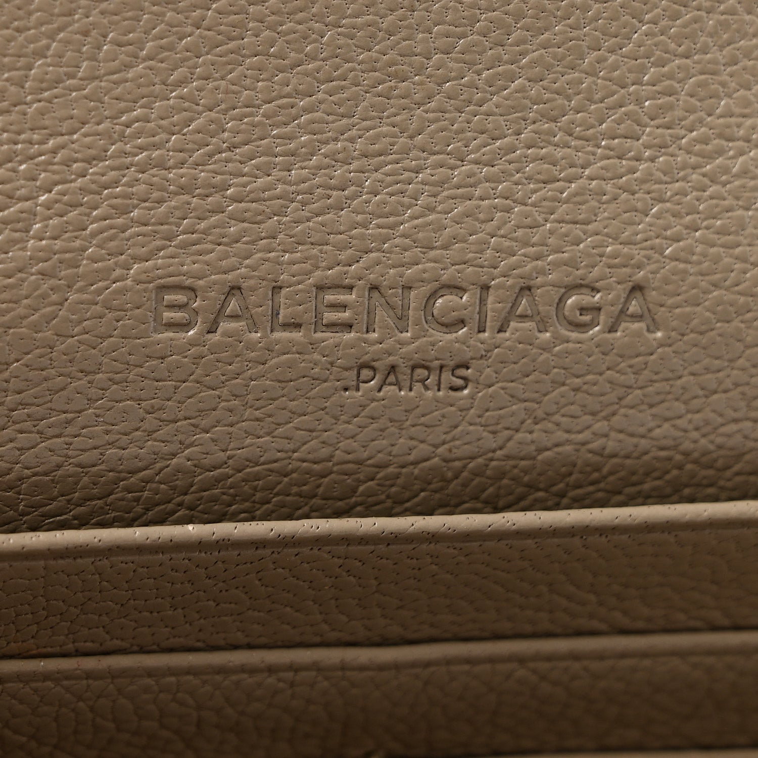 Balenciaga Chevre Gold Metallic Edge Hardware Money Wallet Rose de Sables 6 of 12