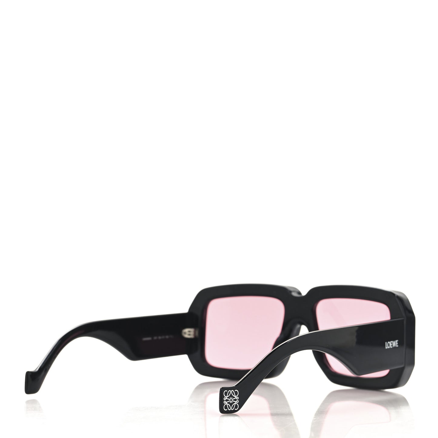 Acetate Paula's Ibiza Dive In Mask Sunglasses LW40064U Black Pink