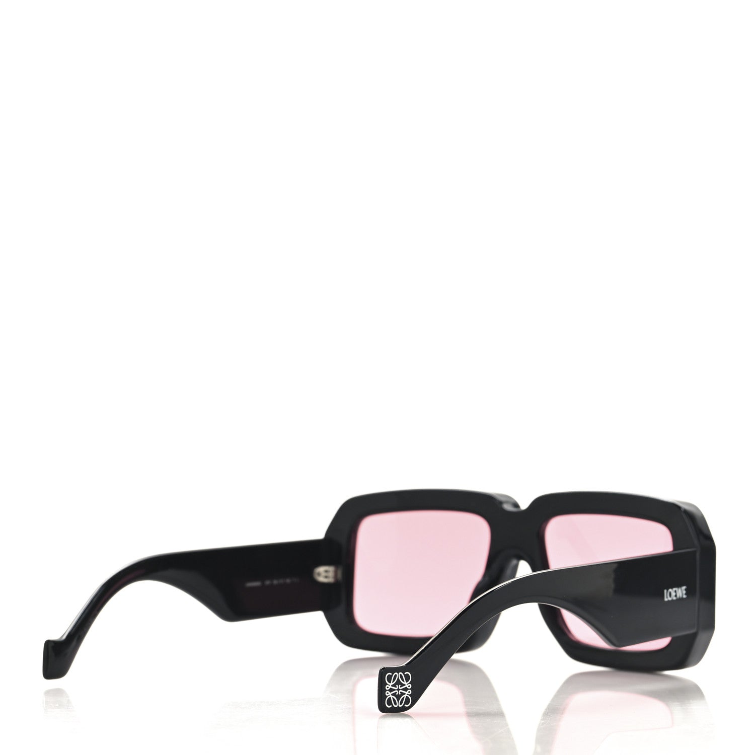Loewe Acetate Paula's Ibiza Dive In Mask Sunglasses LW40064U Black Pink 4 of 7