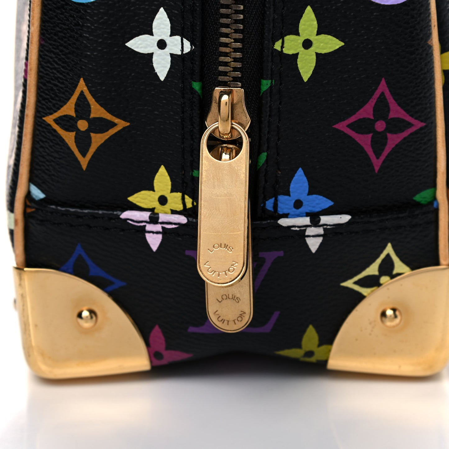 Monogram Multicolor Trouville Black