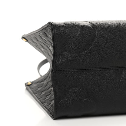 Louis Vuitton Empreinte Monogram Giant Onthego MM Black 7 of 8