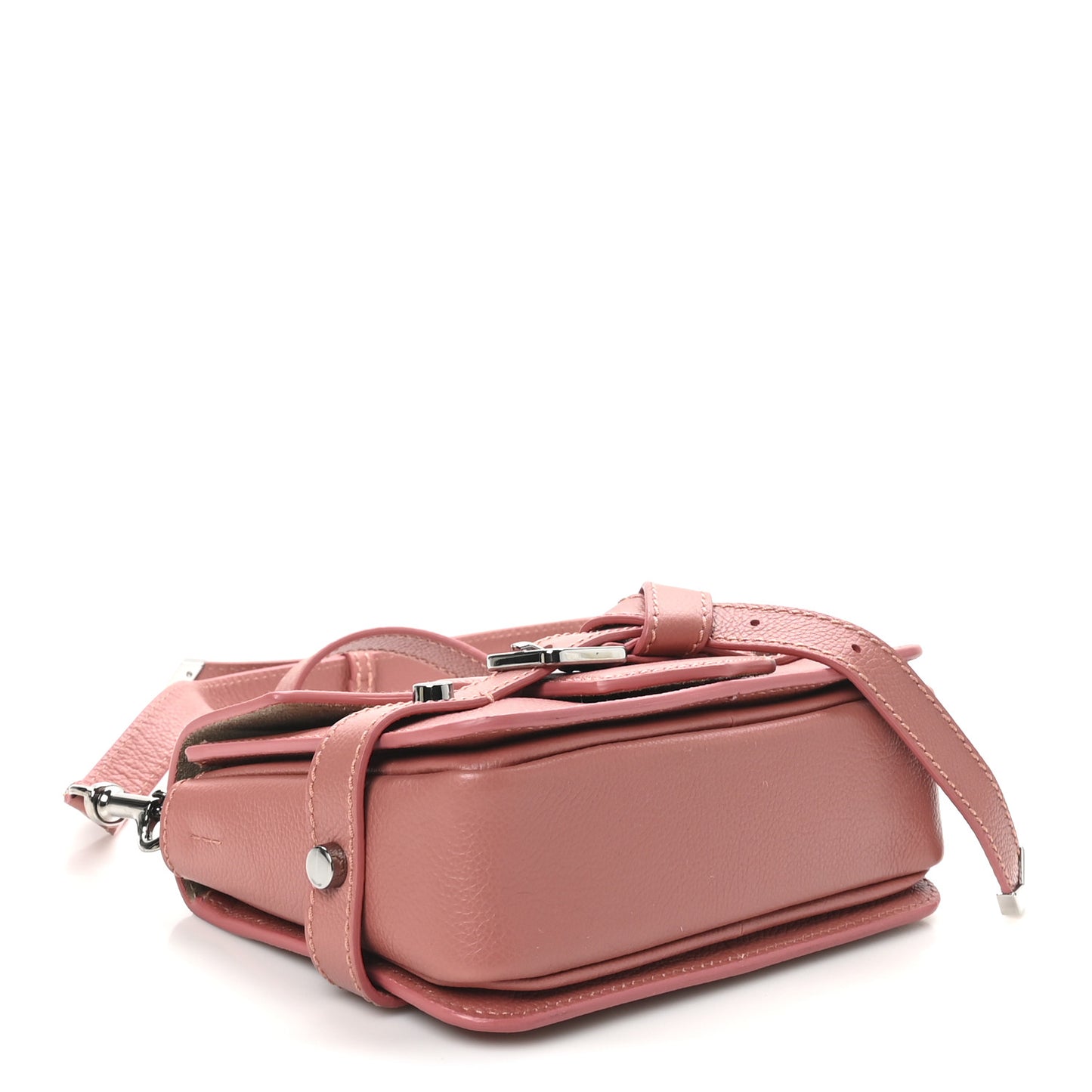 Soft Grained Calfskin Lexie Crossbody Rosewood