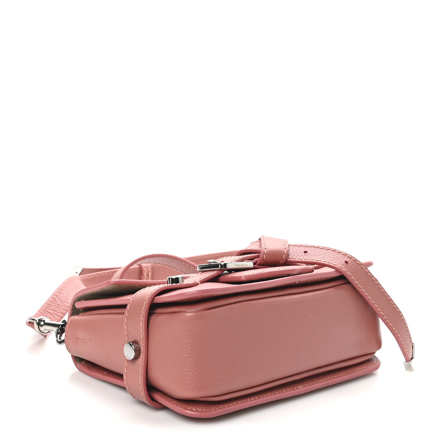 Jimmy Choo Soft Grained Calfskin Lexie Crossbody Rosewood 4 of 8