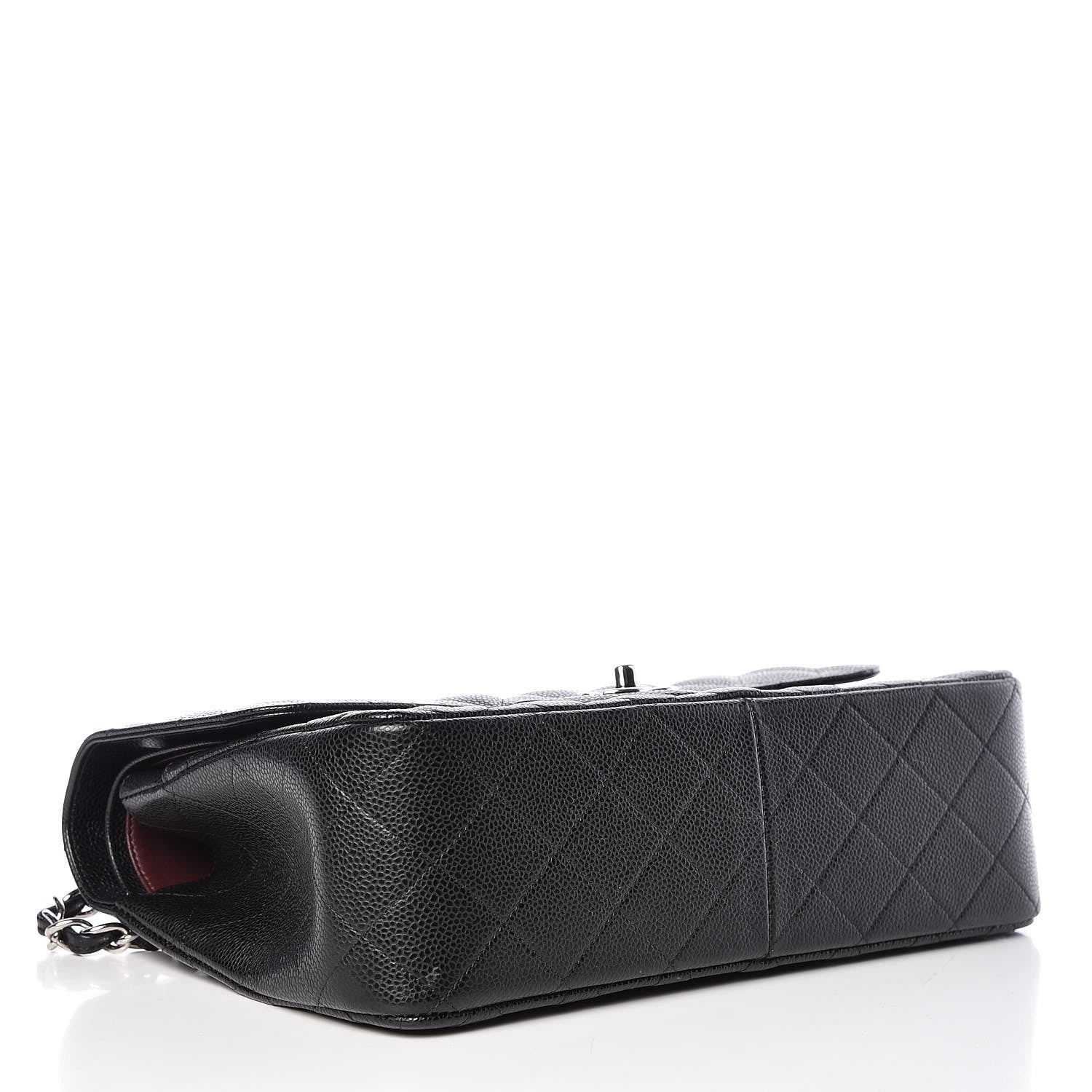 Chanel Caviar Quilted Jumbo Double Flap Black 5 of 10