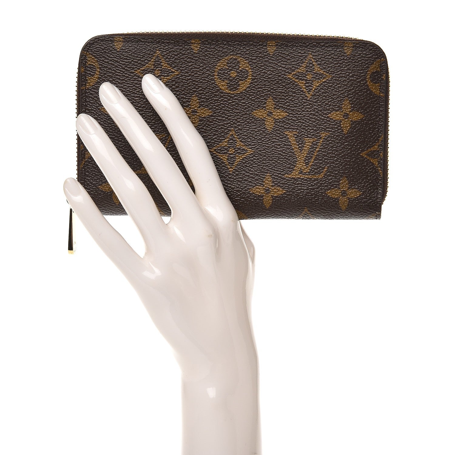 Louis Vuitton Monogram Zippy Compact Wallet 2 of 7
