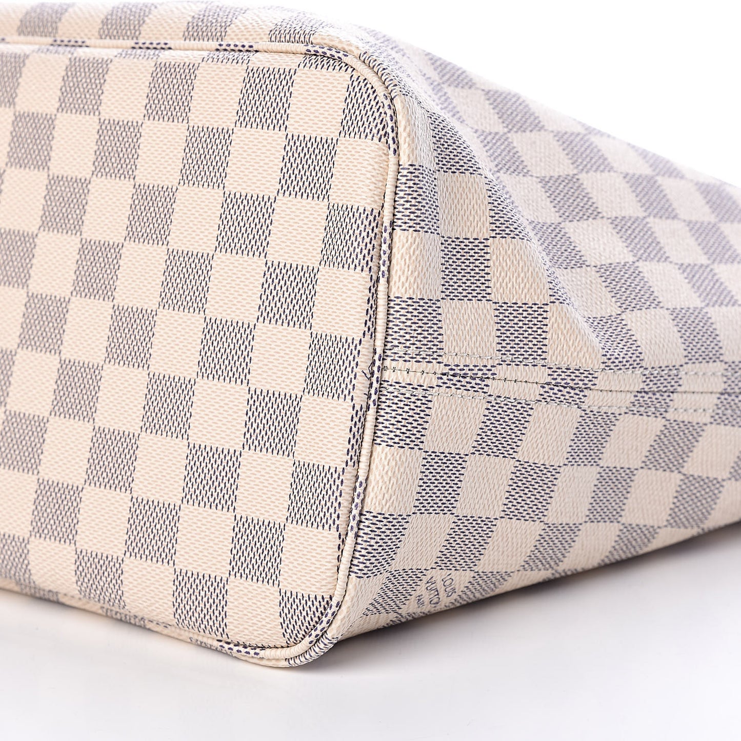 Damier Azur Neo Neverfull MM Rose Ballerine