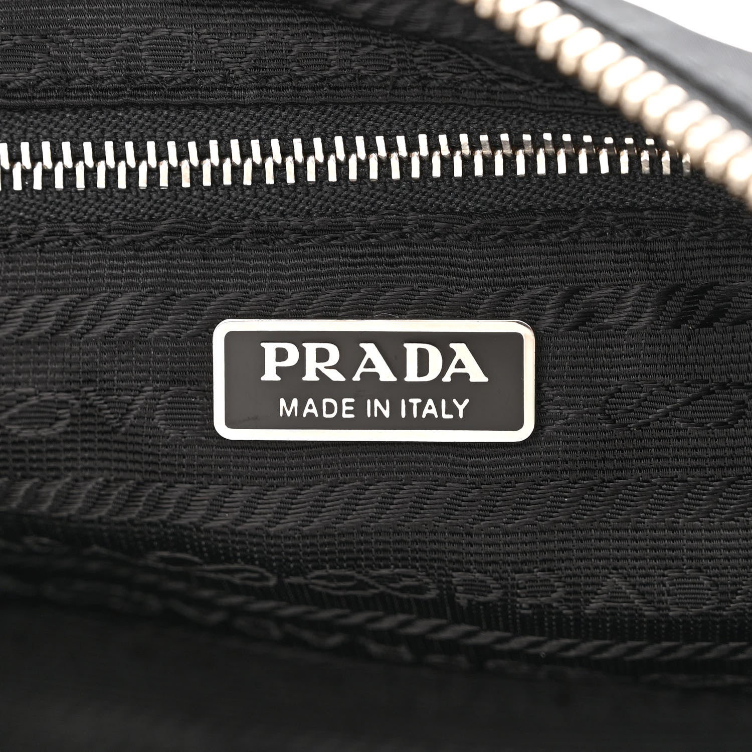 Prada Tessuto Sirio Pochette Black 6 of 14