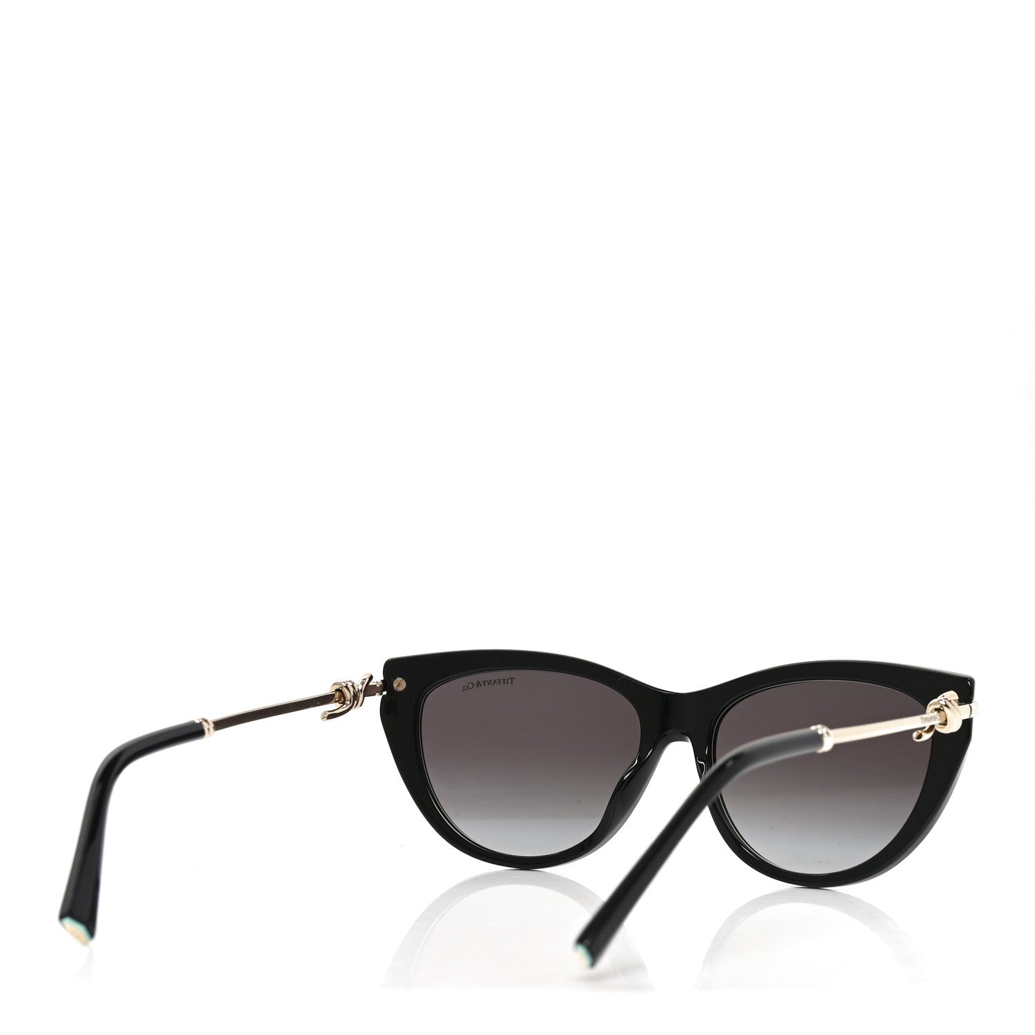 Tiffany Acetate Cat Eye Sunglasses TF4253 Black 4 of 7