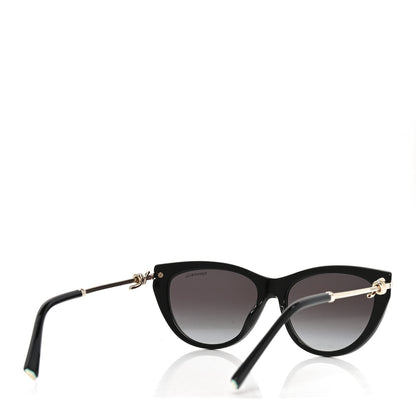 Tiffany Acetate Cat Eye Sunglasses TF4253 Black 4 of 7