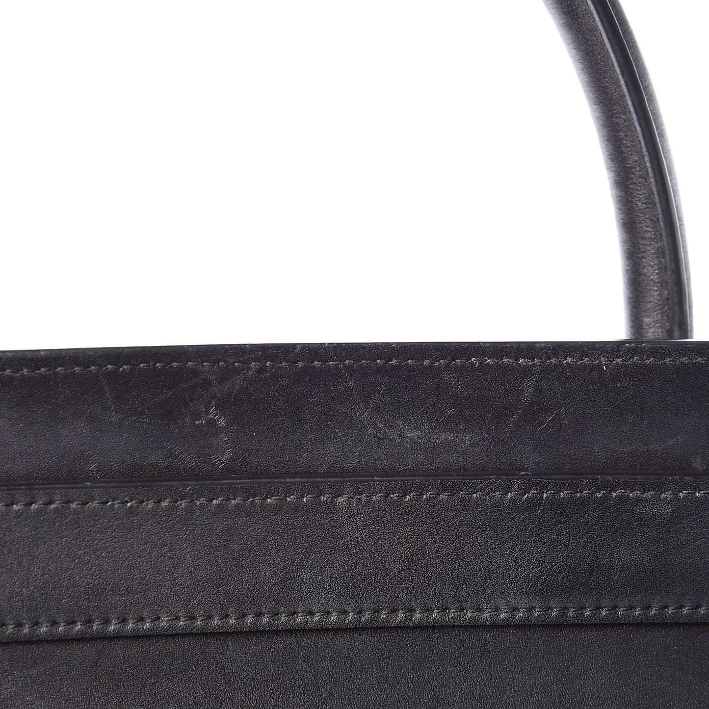 Smooth Calfskin Mini Luggage Black