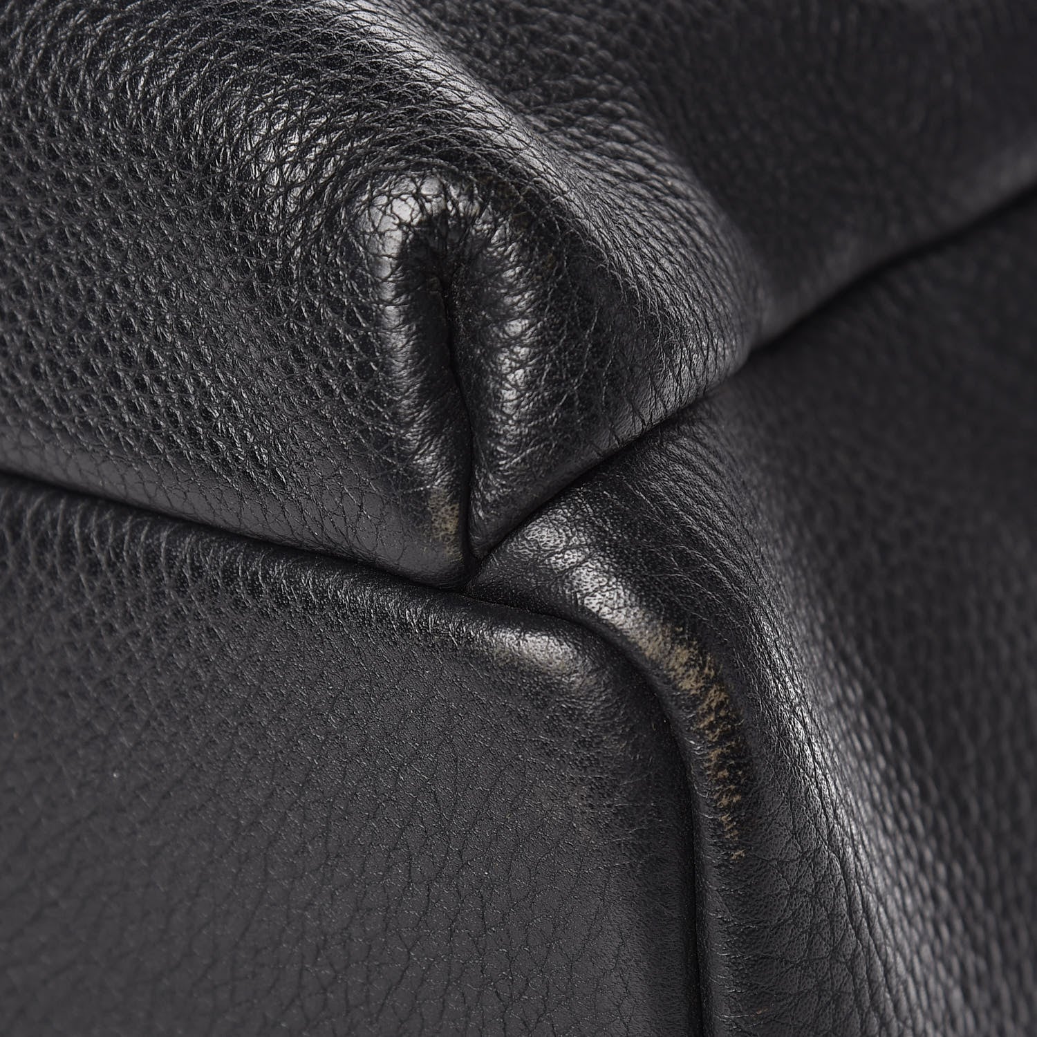 Fendi Calfskin Crocodile Fox Fur Monster Backpack Black 9 of 18