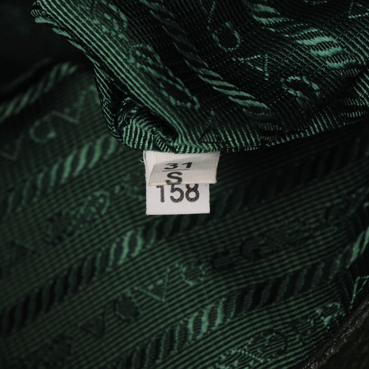 Prada Vitello Daino Tote Foresta 8 of 8