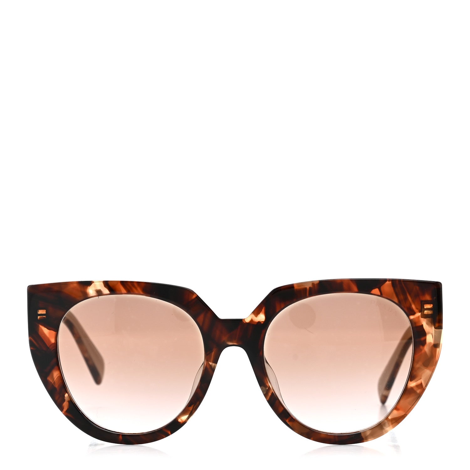 Prada Acetate Sunglasses SPR 14W Tortoise Brown 2 of 8