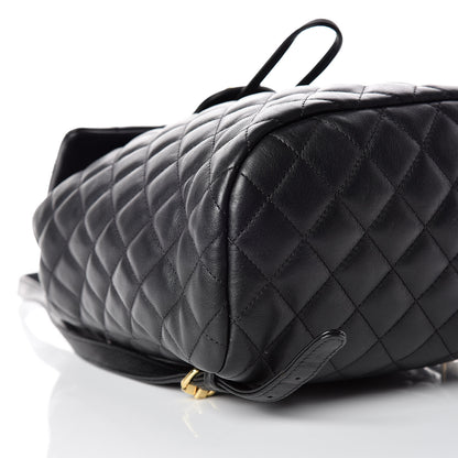 Chanel Lambskin Quilted Small Urban Spirit Backpack Black 5 of 10