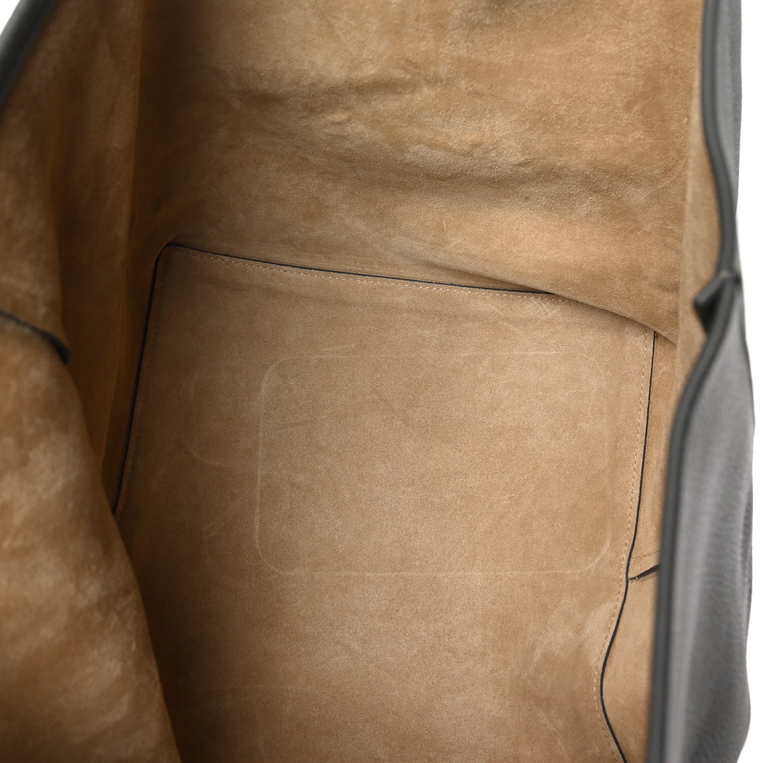 The Row Grained Calfskin Park Tote Three Charcoal 6 of 10