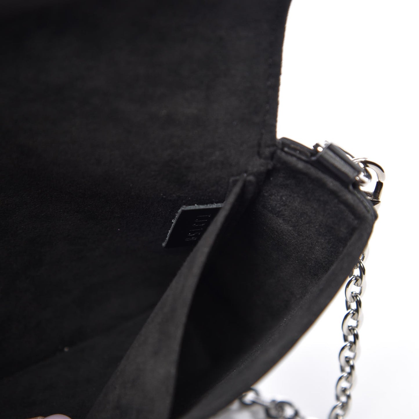 Epi LV Stories Pochette Felicie Black