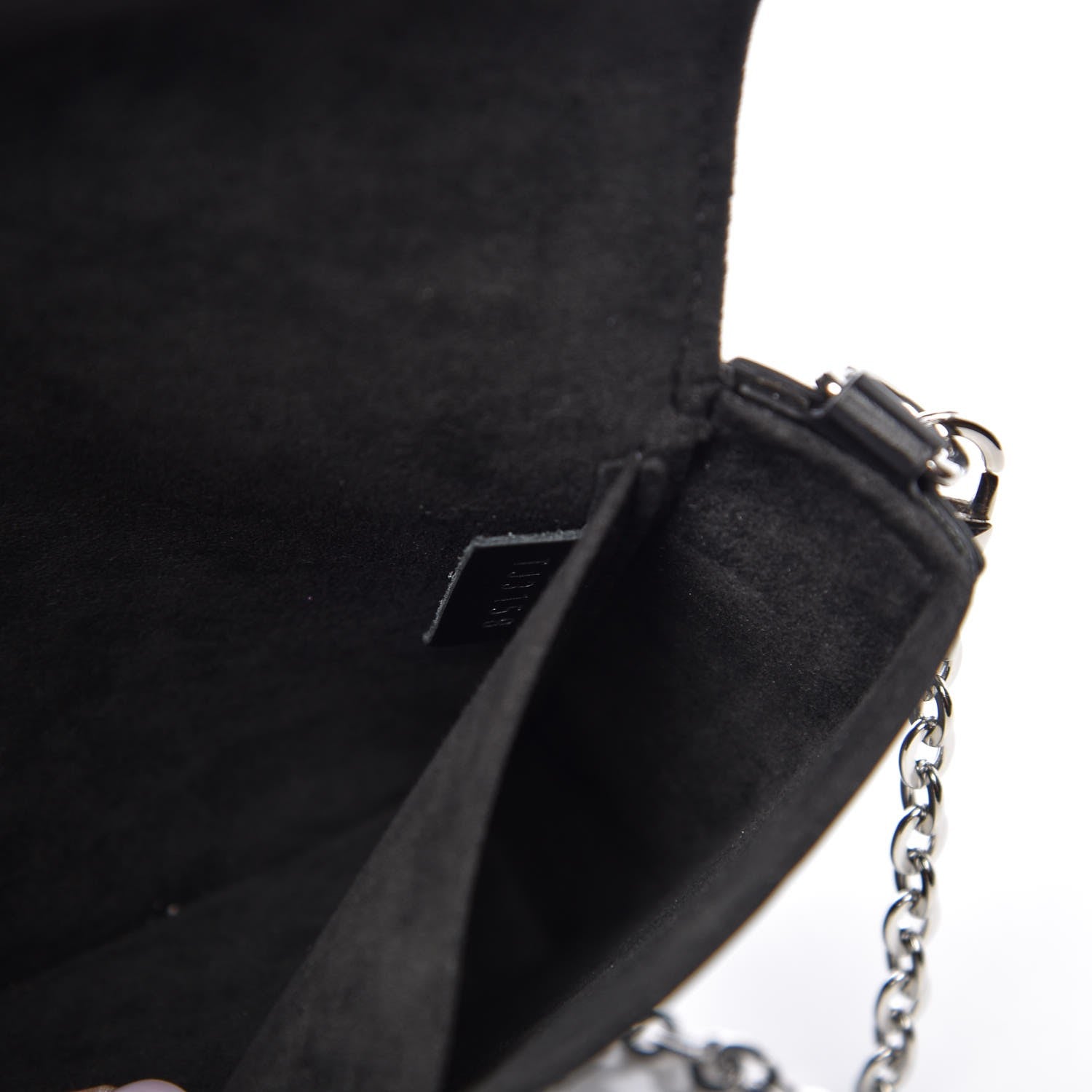 Louis Vuitton Epi LV Stories Pochette Felicie Black 7 of 11
