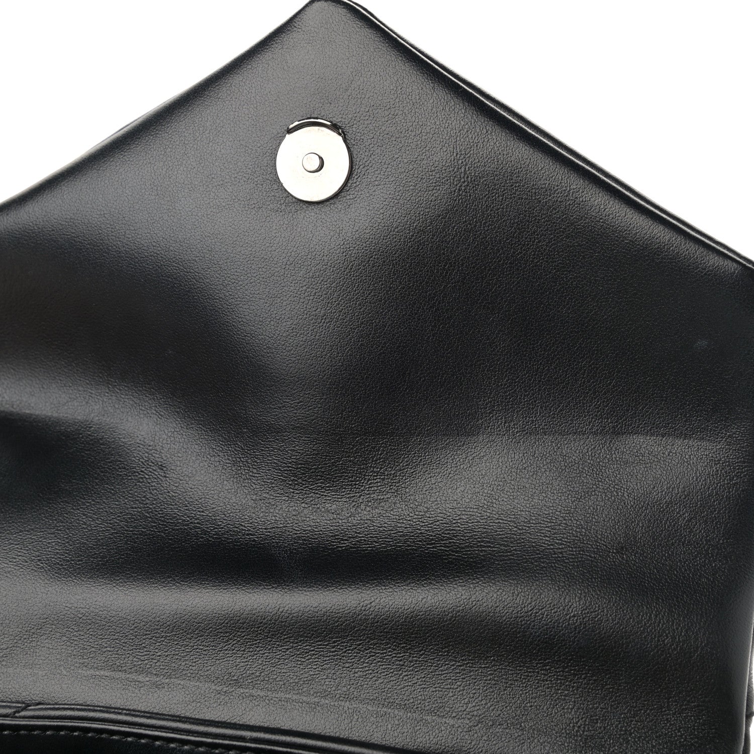 Saint Laurent Calfskin Y Quilted Monogram Toy Loulou Crossbody Bag Black 11 of 12