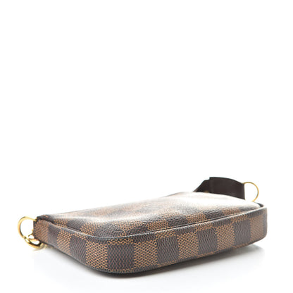 Louis Vuitton Damier Ebene Mini Pochette Accessories 4 of 14