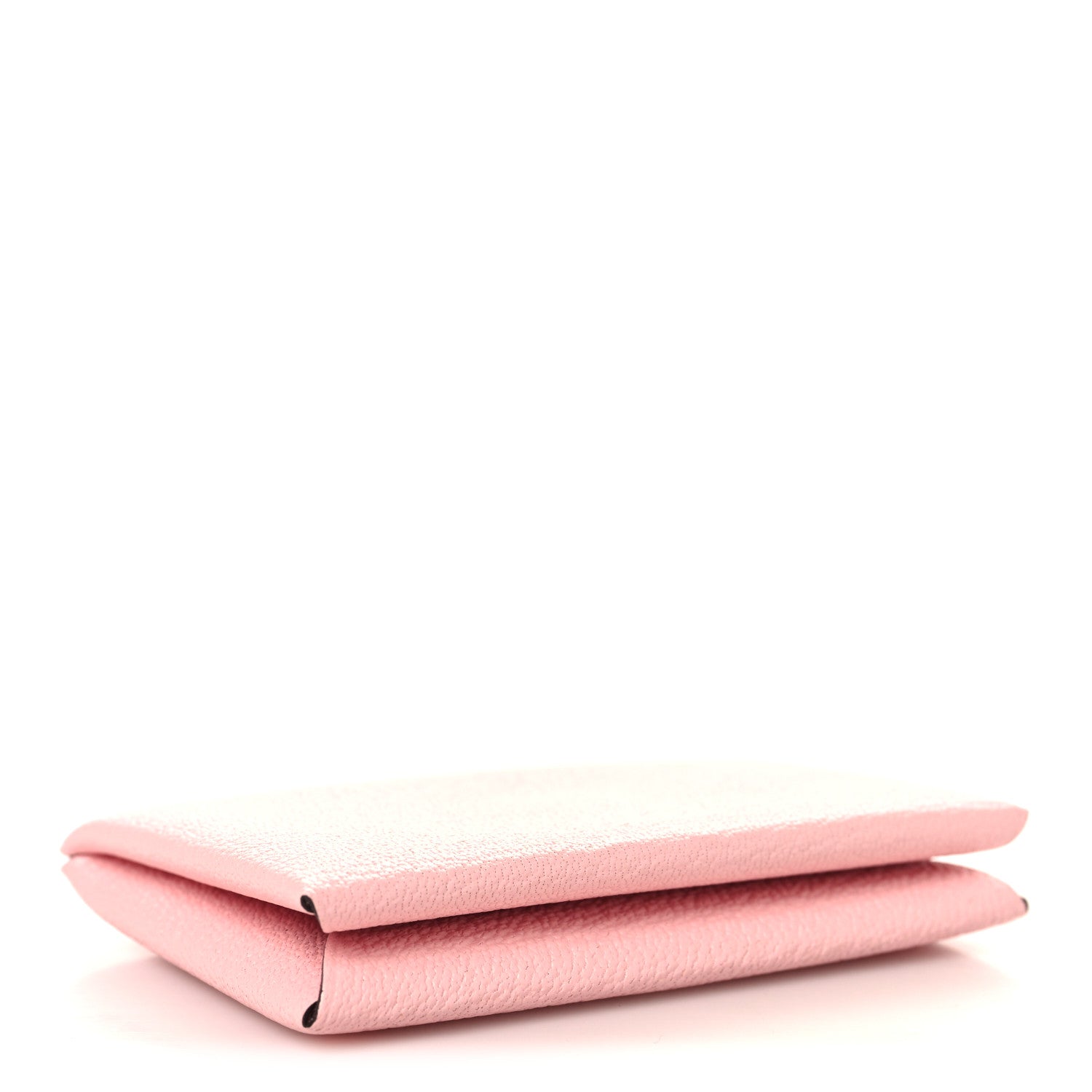 Hermes Chevre Mysore Calvi Card Case Rose Darling 4 of 8