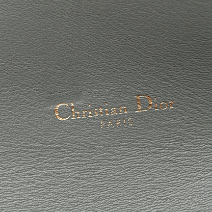 Christian Dior Oblique Saddle Chain Long Wallet Grey 15 of 23