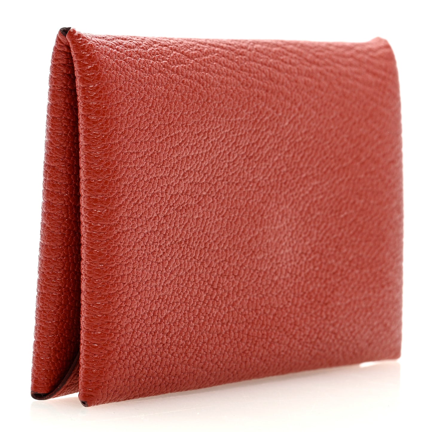 Chevre Mysore Calvi Card Case Sienne