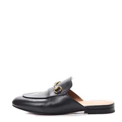 Gucci Calfskin Womens Princetown Slippers 36 Black 1 of 16