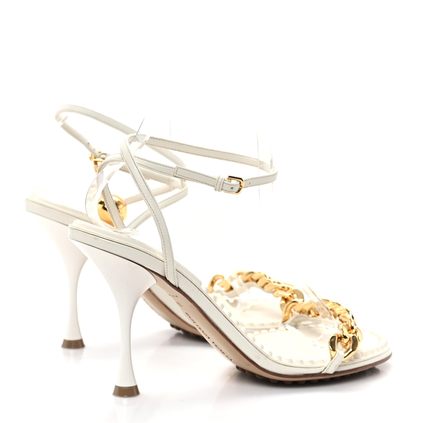 Lambskin Dot 90mm Sandals 39 String