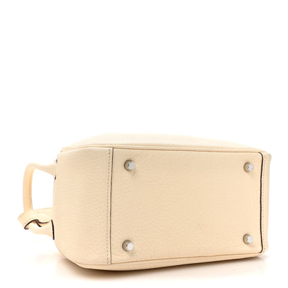 Hermes Taurillon Clemence Mini Lindy 20 Nata 4 of 11
