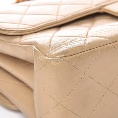 Chanel Lambskin Quilted Medium Double Sided Flap Beige 15 of 18