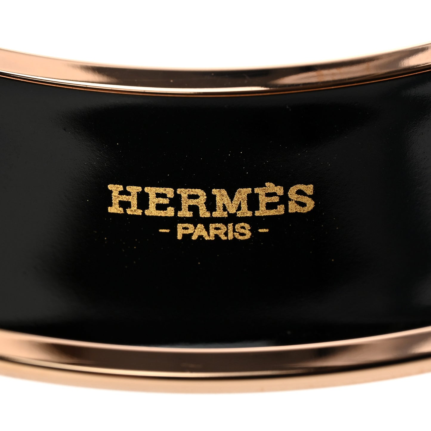 Enamel Printed Wide Les Cannes Bracelet L Baroque