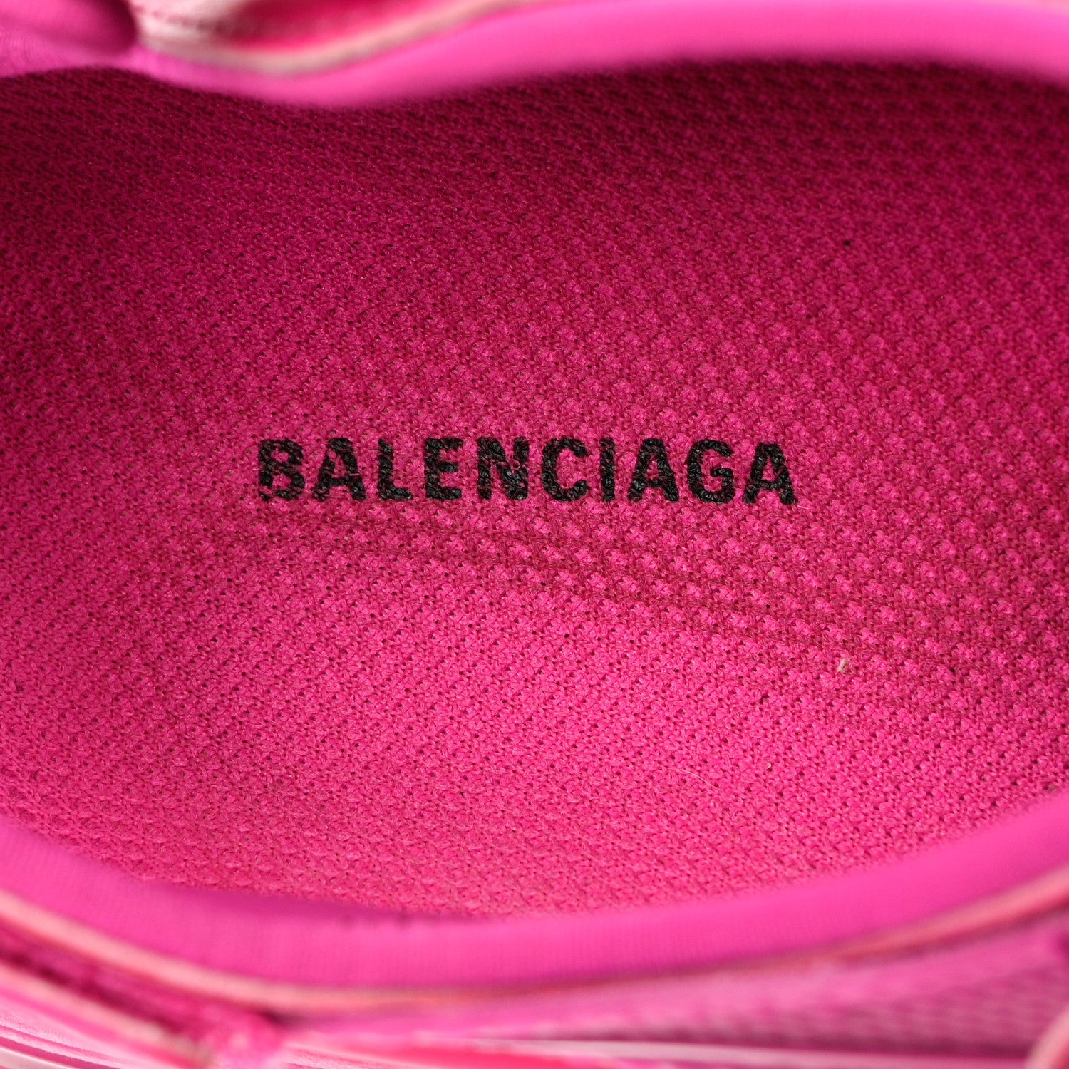 Balenciaga Neoprene Rubber Womens Track Sandals 37 Fucsia 6 of 14