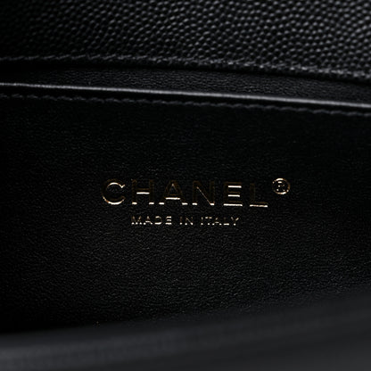Chanel Caviar Quilted Small Boy Flap Black 6 of 10