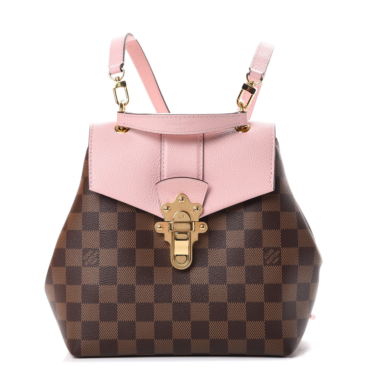 Damier Ebene Clapton Backpack Magnolia