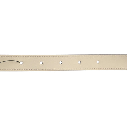 Gucci Calfskin Double G 20mm Belt 70 28 Mystic White 4 of 5