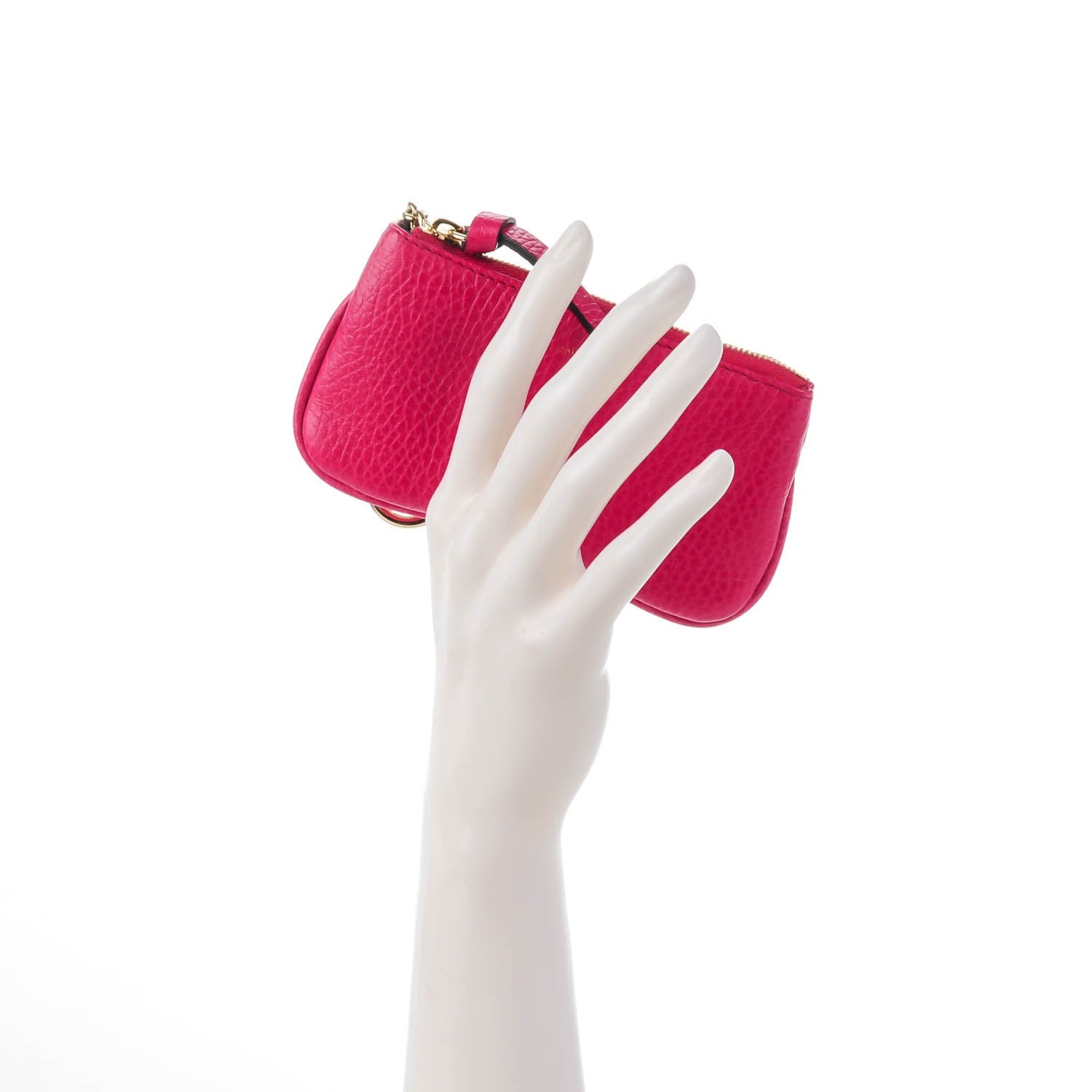 Gucci Dollar Calfskin Swing Key Case Blossom 2 of 7