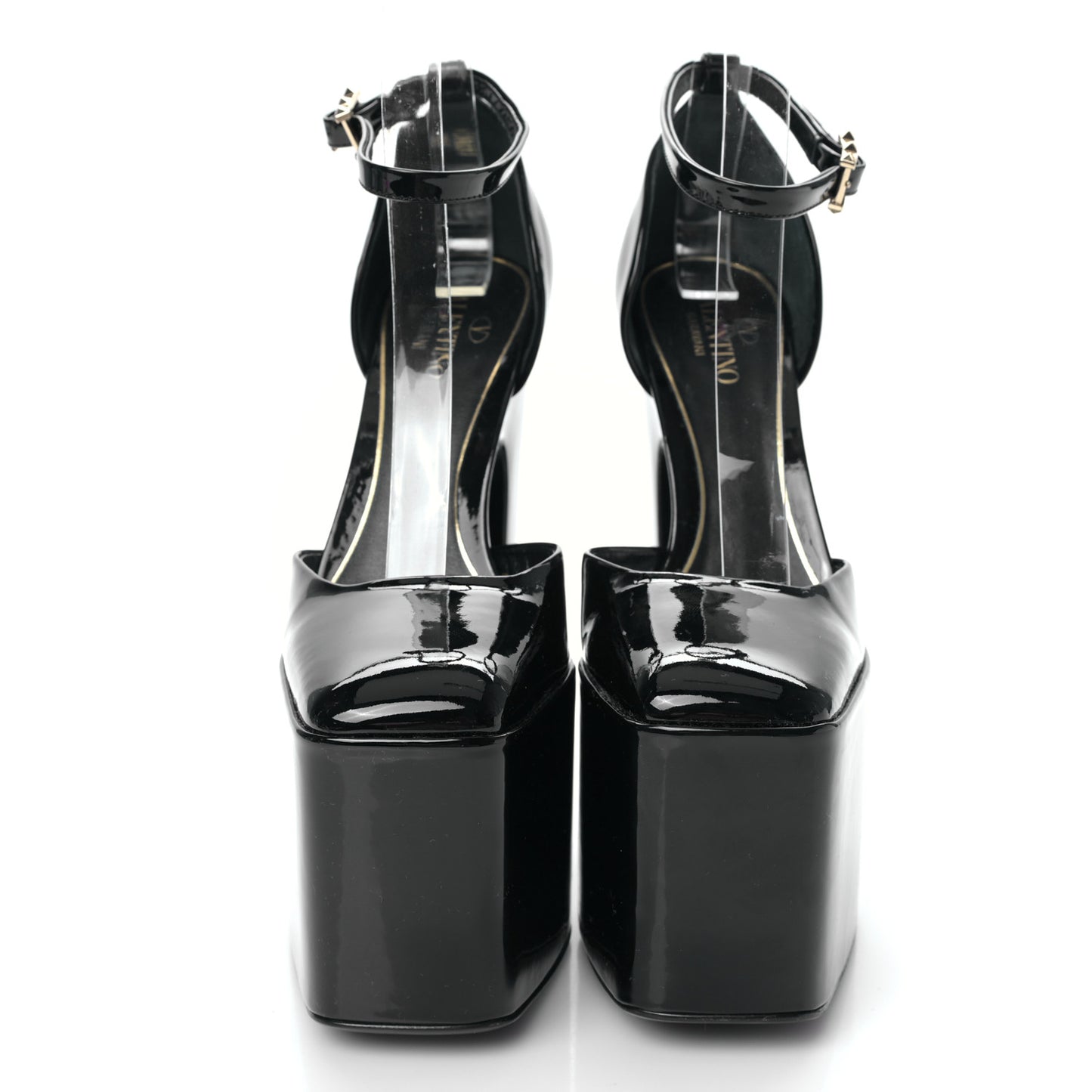 Patent DiscoBox 80/180mm Platform Pumps 37 Black
