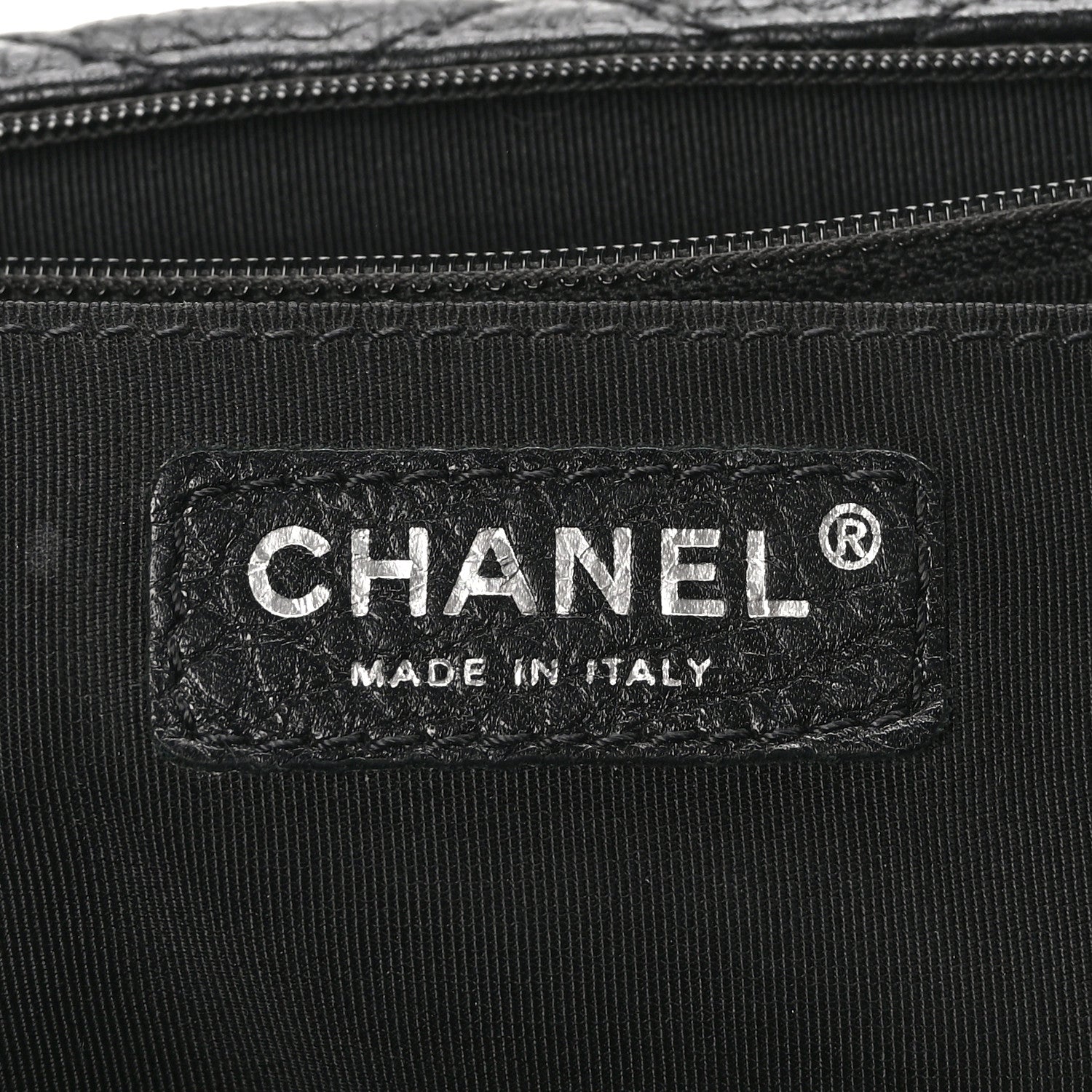 Chanel Calfskin Quilted Small XXL Travel Flap Bag Black 6 of 10
