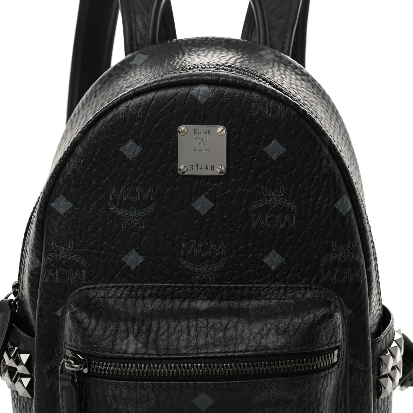 Visetos Side Stud Mini Stark Backpack Black